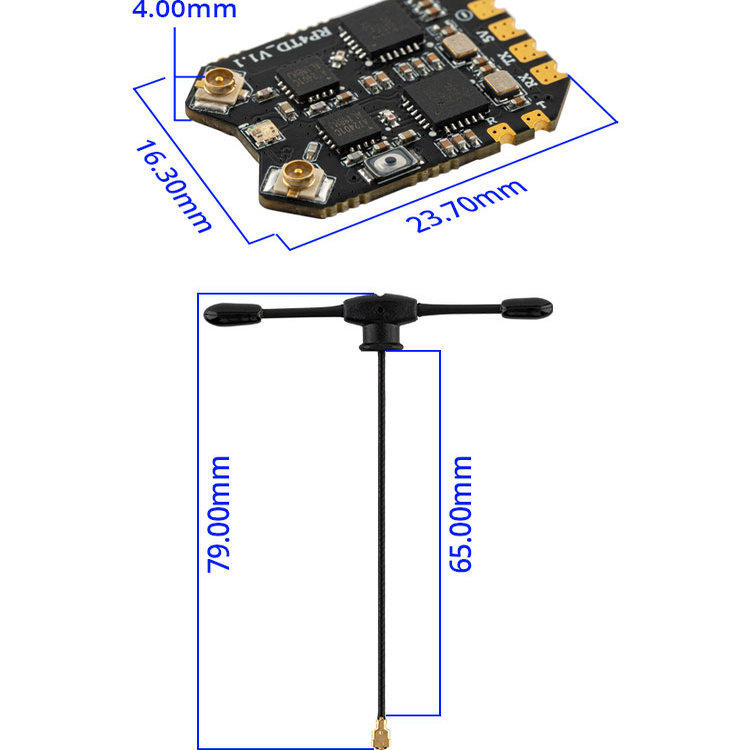 RadioMaster RP4TD ExpressLRS 2 - огляд і ціна Radiomaster Ranger 2.4Ghz Elrs Module