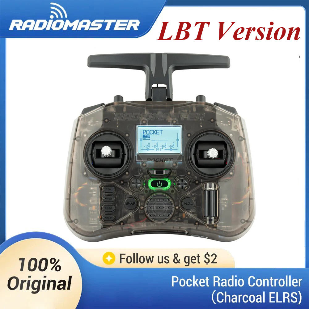 Radiomaster Pocket LBT for EU  - огляд і ціна Radiomaster Pocket Elrs M2